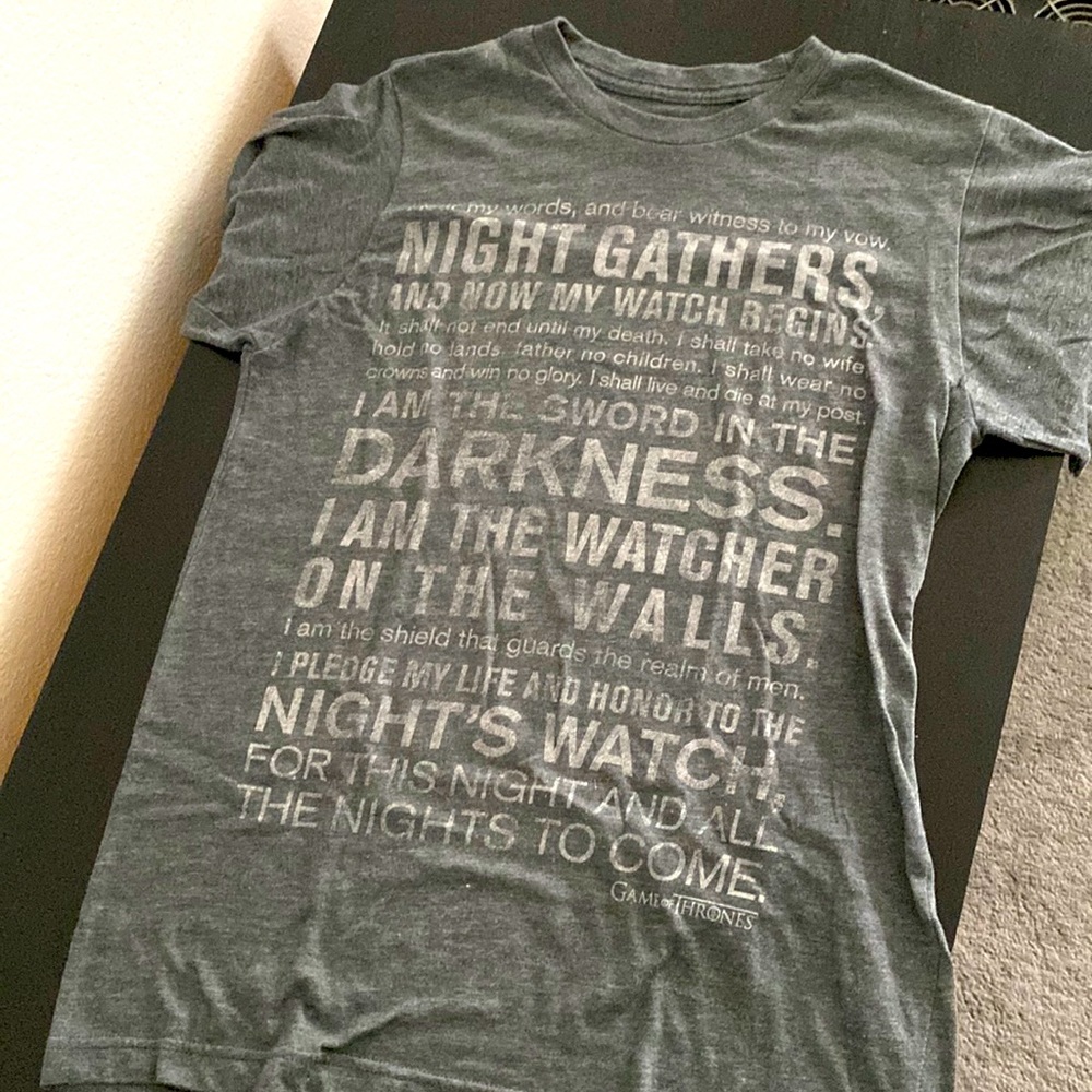 Game of Thrones Night’s Watch Oath Women’s T-Shirt